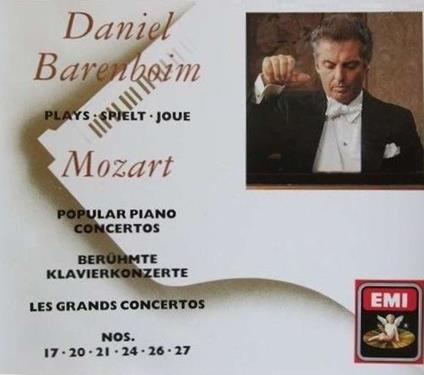 Barenboim Plays Mozart - CD Audio di Wolfgang Amadeus Mozart,Daniel Barenboim