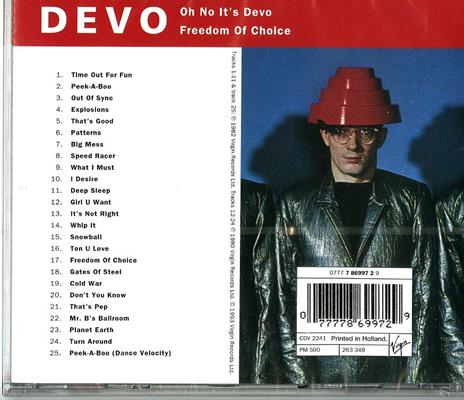 Oh No! It's Devo - Freedom of Choice - CD Audio di Devo - 2