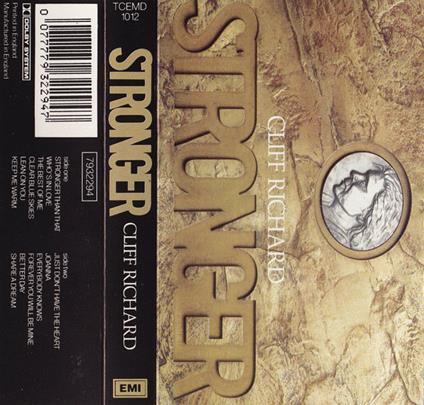 Stronger (Musicassetta) - Musicassetta di Cliff Richard