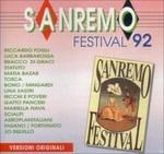 Sanremo Festival 92 - CD Audio