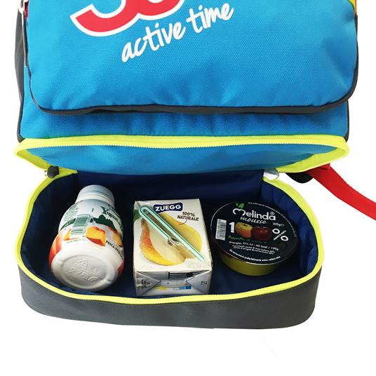 Zaino portamerenda Seven SJ Gang SJ Active Time. Azzurro - 2