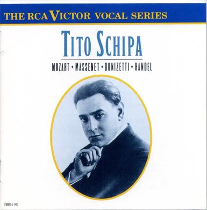 Sings Mozart & Handel - CD Audio di Tito Schipa