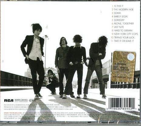 Is This It - CD Audio di Strokes - 2