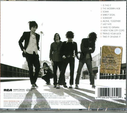 Is This It - CD Audio di Strokes - 2