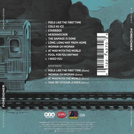 Foreigner (+ 4 Bonus Tracks) - CD Audio di Foreigner - 2