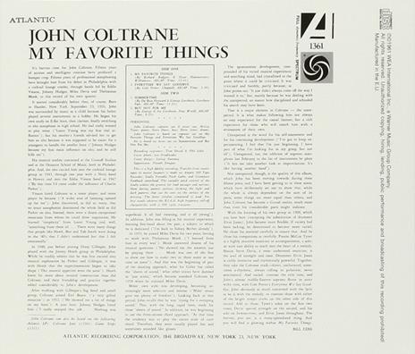 My Favorite Things - CD Audio di John Coltrane - 2