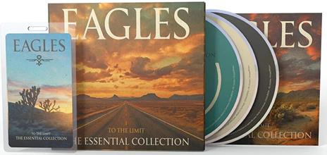 To the Limit. The Essential Collection (Esclusiva Feltrinelli e IBS.it - Limited 3 CD Digipack con Replica laminata Pass) - CD Audio di Eagles - 2