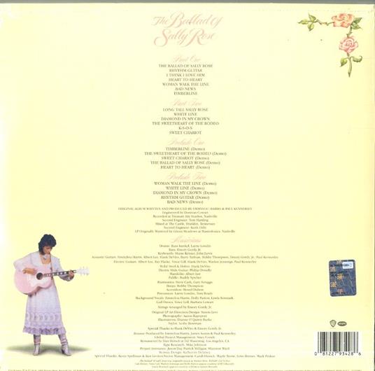 The Ballad of Sally Rose (Expanded Edition) - Vinile LP di Emmylou Harris - 2
