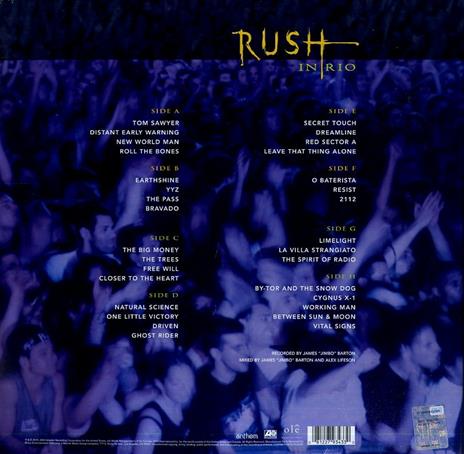Rush in Rio - Vinile LP di Rush - 2