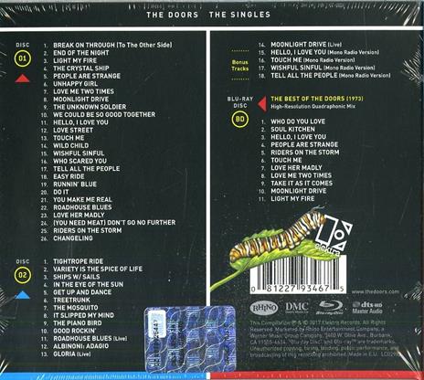The Singles - CD Audio + Blu-ray di Doors - 2
