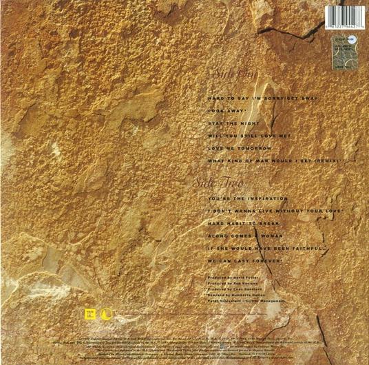 Greatest Hits 1982-1989 - Vinile LP di Chicago - 2