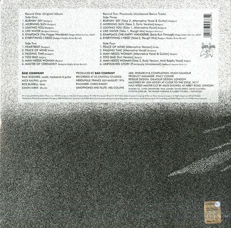 Burnin' Sky (Vinyl Deluxe Edition) - Vinile LP di Bad Company - 2