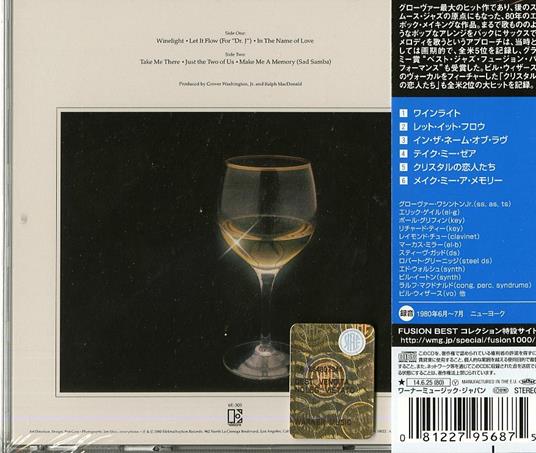 Winelight (Japan 24 Bit) - CD Audio di Grover Washington Jr. - 2