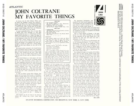 My Favorite Things - CD Audio di John Coltrane - 2