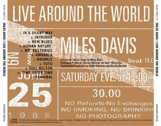 Live Around the World - CD Audio di Miles Davis - 2