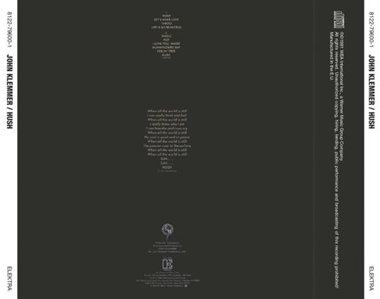 Hush (Japan 24 Bit) - CD Audio di John Klemmer - 2