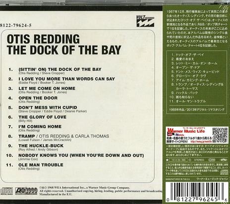 Dock of the Bay (Japan Atlantic) - CD Audio di Otis Redding - 2