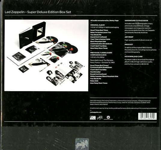 Led Zeppelin I (Super Deluxe Edition) - Vinile LP + CD Audio di Led Zeppelin - 2