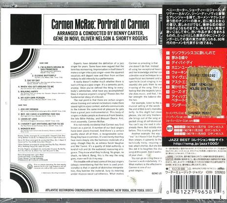 Portrait of Carmen (Japan 24 Bit) - CD Audio di Carmen McRae - 2