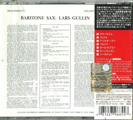 Baritone Sax (Japan 24 Bit) - CD Audio di Lars Gullin - 2