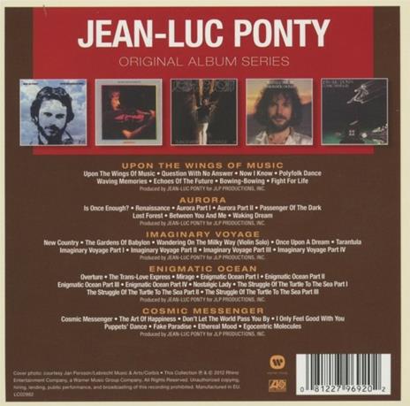 Original Album Series - CD Audio di Jean-Luc Ponty - 2