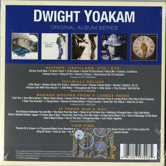 Original Album Series - CD Audio di Dwight Yoakam - 2