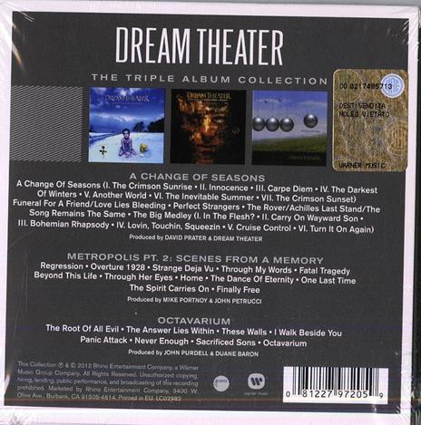 The Triple Album Collection - CD Audio di Dream Theater - 2