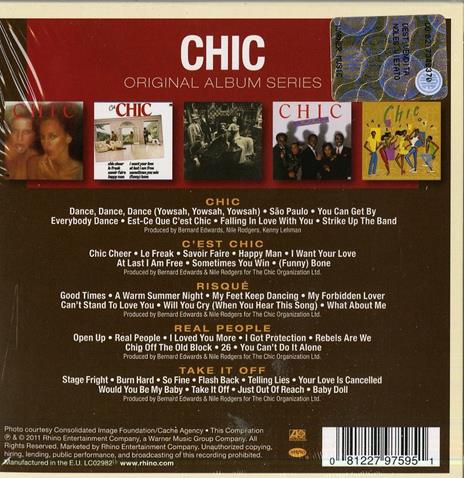Original Album Series - CD Audio di Chic - 2