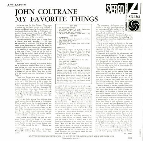 My Favorite Things - Vinile LP di John Coltrane - 2