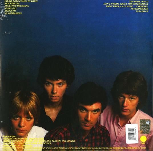Talking Heads 77 - Vinile LP di Talking Heads - 2
