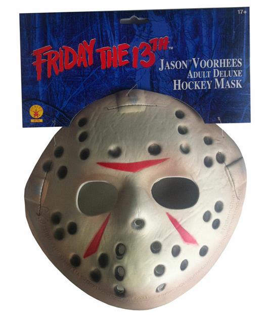 Rubies Friday 13th Jason Voorhees Foam Mask Replica Horror Nuova - 2