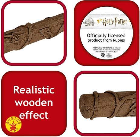 Rubie's Baccheta Hermione Granger per Bambini, Brown, Taglia unica, 9703 - 3