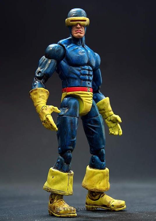 Toy Biz Marvel Legends 10 Action Figure Cyclops Normal New! Nuovo - 2