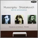 Quadri di un'esposizione / Préludes (Trascrizione per pianoforte) - CD Audio di Modest Mussorgsky,Dmitri Shostakovich