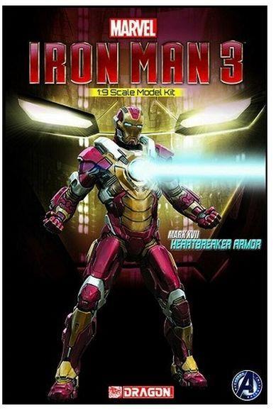 Iron Man 3 Heartbreaker Armor 1/9 Plastic Model Kit