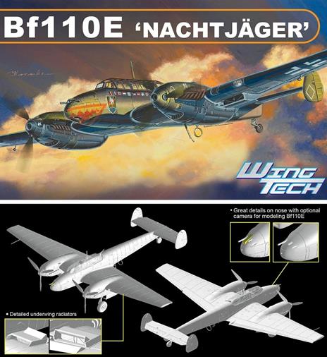 1/48 Aereo BF110E Nachtjager - 3