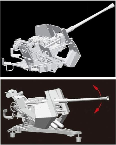 Sd.Kfz.7/2 3.7cm Flak 37 W/Armor Cab Or Sd.Kfz.7/2 3.7cm Flak 36 Scala 1/35 (DR6953) - 3