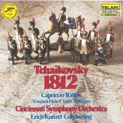 Overture 1812 - CD Audio di Pyotr Ilyich Tchaikovsky,Erich Kunzel,Cincinnati Symphony Orchestra