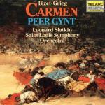 Carmen Suite / Peer Gynt Suite - CD Audio di Georges Bizet,Edvard Grieg,Leonard Slatkin,Saint Louis Symphony Orchestra
