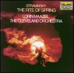 La sagra della primavera (Le Sacre du Printemps) - CD Audio di Igor Stravinsky,Lorin Maazel,Cleveland Orchestra