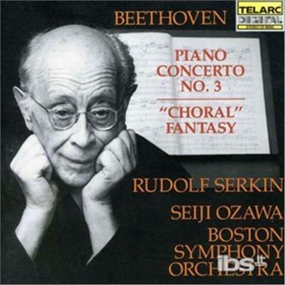 Concerto per pianoforte n.3 - CD Audio di Ludwig van Beethoven,Seiji Ozawa,Rudolf Serkin,Boston Symphony Orchestra