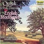 A.V.: Madrigali Inglesi - CD Audio di Quink Vocal Ensemble