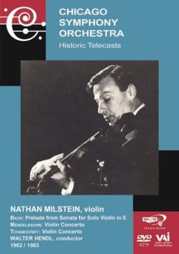 Mendelssohn, Tchaikovsky: Concerti Per Violino / Nathan Milstein - DVD - CD Audio di Pyotr Ilyich Tchaikovsky,Felix Mendelssohn-Bartholdy