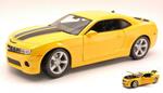 Chevrolet Camaro Ss Rs 2010 Yellow / Black Stripes 1:18 Model Balmi31173