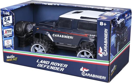 Maisto: Tech - Rc Land Rover Defender Carabinieri 2,4Ghz- 1:16 - 2