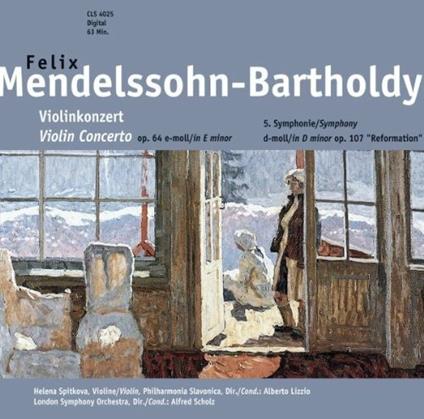 Concerto per Violino - CD Audio di Felix Mendelssohn-Bartholdy