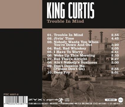 Trouble In Mind - CD Audio di King Curtis