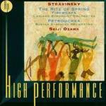Petrouchka - La sagra della primavera (Le Sacre du Printemps) - Fuochi d'artificio (Feu d'artifice) - CD Audio di Igor Stravinsky,Seiji Ozawa,Chicago Symphony Orchestra,Boston Symphony Orchestra