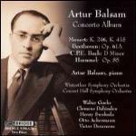 Concerto Album - CD Audio di Carl Philipp Emanuel Bach,Ludwig van Beethoven,Wolfgang Amadeus Mozart,Johann Nepomuk Hummel,Artur Balsam