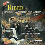 Harmonia Artificioso-Ariosa I-VI - CD Audio di Heinrich Ignaz Franz Von Biber